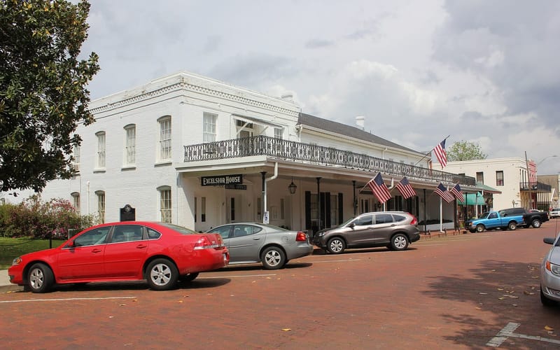 The historic Excelsior House Hotel in Jefferson, Texas