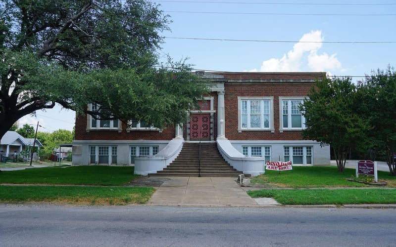 The Sherman Museum in its 1914 Carnegie library building in Sherman, Texas