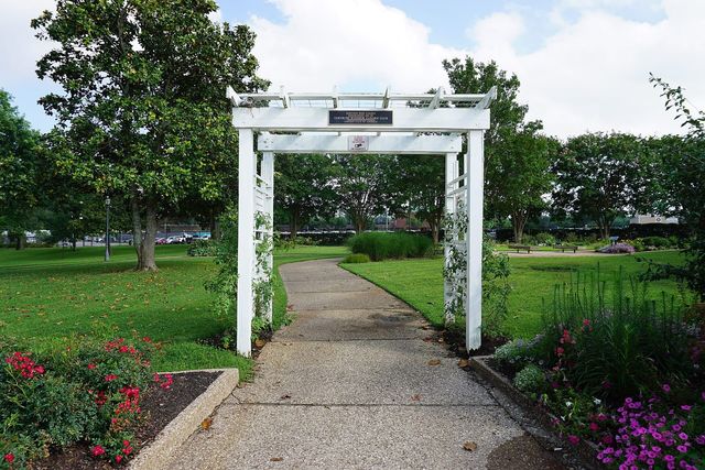The Tyler Municipal Rose Garden in Tyler, Texas